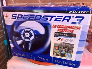 Fanatec Speedster 3 PS2/PSone/PS1 Caja