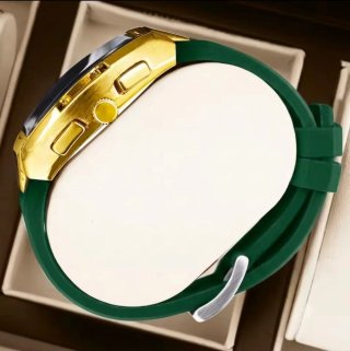 Reloj yalalusi Hombre Dorado y Verde