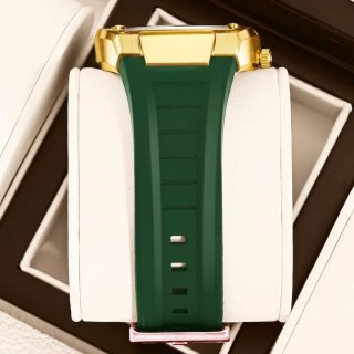 Reloj yalalusi Hombre Dorado y Verde