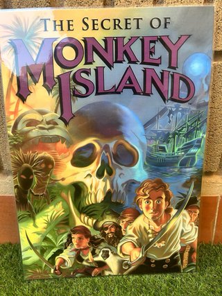 Póster A3 The Secret of Monkey Island