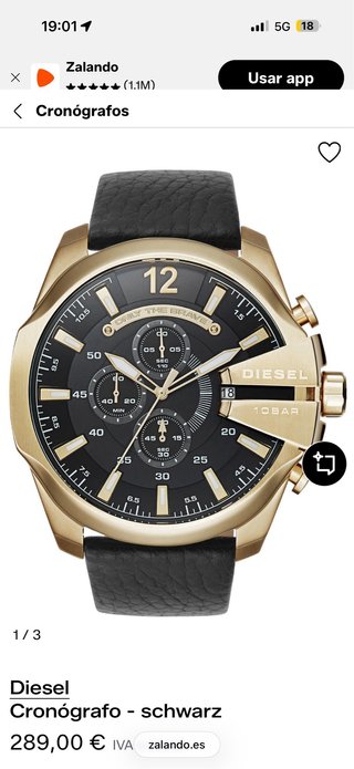 Reloj Diesel para hombre