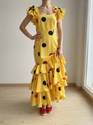 320 traje de flamenca talla 36 S
