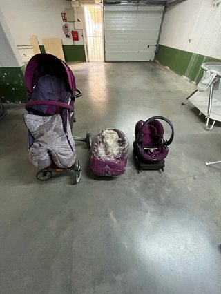Carrito Stokke Capazo + Silla + Grupo 0