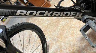 Bicicleta Rockrider infantil negra