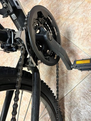 Bicicleta Rockrider infantil negra