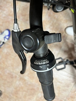Bicicleta Rockrider infantil negra