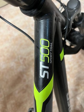 Bicicleta Rockrider infantil negra