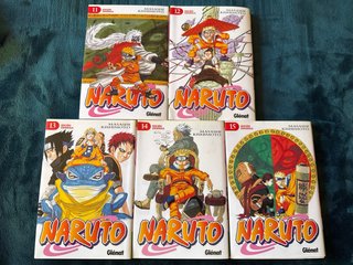 Naruto Tomos de 1 a 15