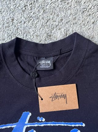 T-shirt Stüssy Preta Astronauta