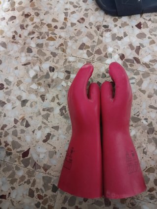 Guantes alta tensión