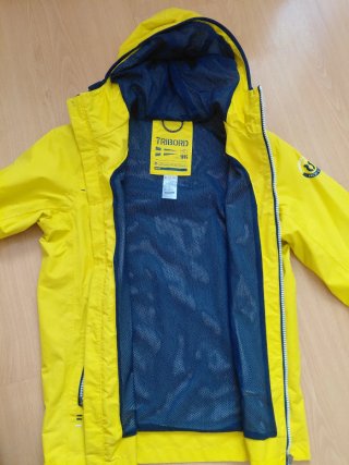 Chubasquero Infantil Amarillo Tribord