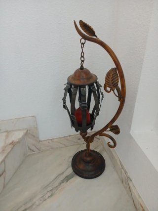 Lámpara de mesa decorativa vintage