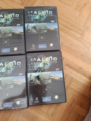 Lote 6 DVD Madrid desde el aire.