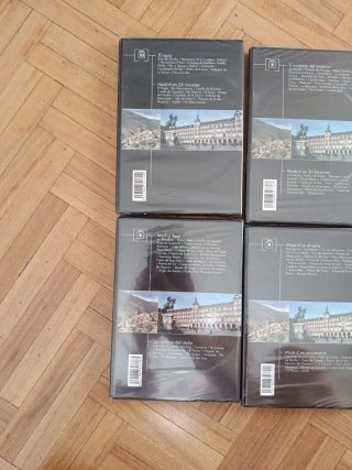 Lote 6 DVD Madrid desde el aire.