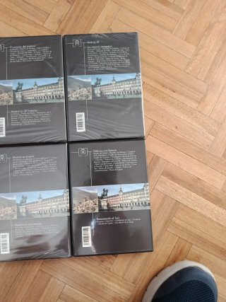 Lote 6 DVD Madrid desde el aire.