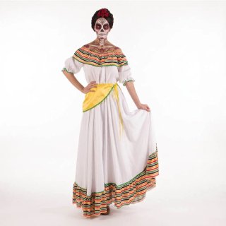 Disfraz Mexicana Lujo Mujer Talla M