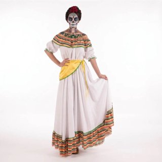 Disfraz Mexicana Lujo Mujer Talla M