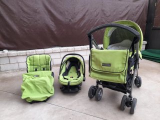 Silla de paseo Bebecar 3 piezas verde