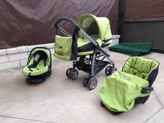 Silla de paseo Bebecar 3 piezas verde