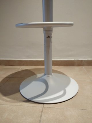 Taburete Sklum Regulable Madera y Metal