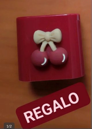 Regalo carcasa para cargador iPhone. Nueva.