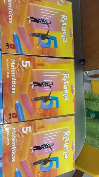 LIBROS 5 PRIMARIA - EDITORIAL SM - REVUELA -