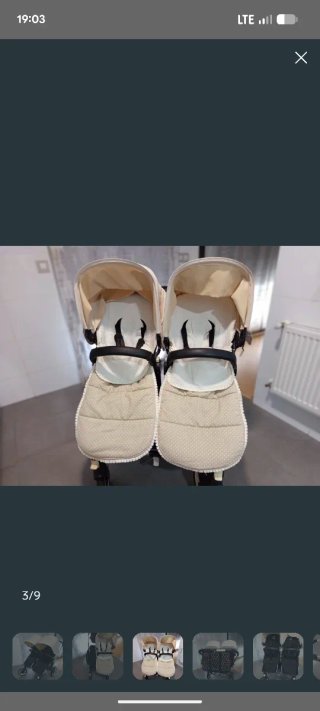 Bugaboo Donkey Gemelar Beige No se hace envíos