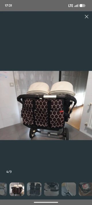 Bugaboo Donkey Gemelar Beige No se hace envíos