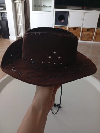 Sombrero Cowboy Marrón