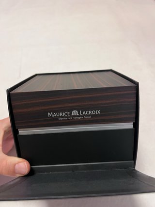 Reloj Maurice Lacroix Miros Negro/Plata