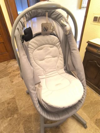 Cuna Chicco Baby Hug 4 en 1 Gris