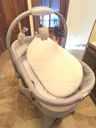 Cuna Chicco Baby Hug 4 en 1 Gris