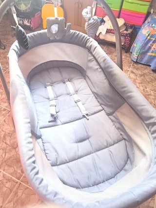 Cuna Chicco Baby Hug 4 en 1 Gris