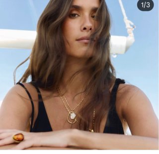 Colgante Alma María Pombo Oro Blanco