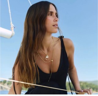 Colgante Alma María Pombo Oro Blanco