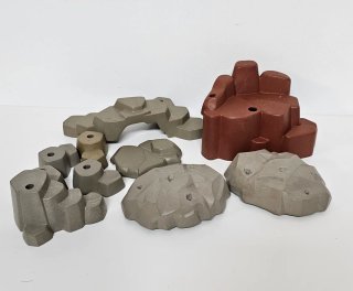 Lote rocas y elementos Playmobil