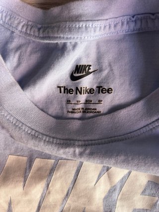 Camiseta Nike Azul Claro Talla XS