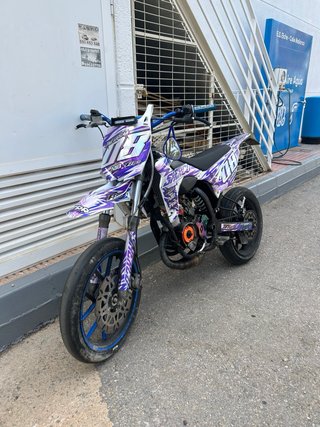 Sherco 49cc Morado/Blanco