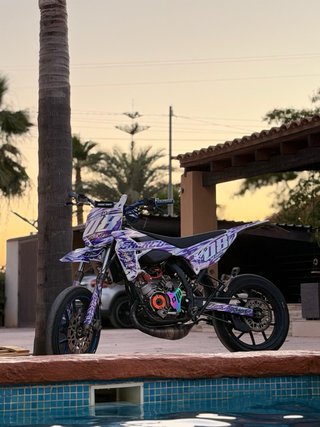 Sherco 49cc Morado/Blanco