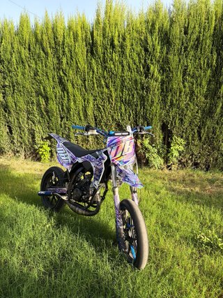 Sherco 49cc Morado/Blanco