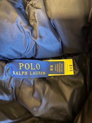 Abrigo Polo Ralph Lauren Negro