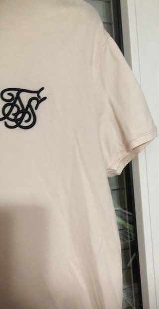 Camiseta SikSilk Beige Logo