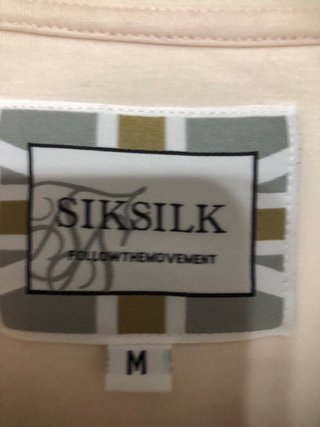 Camiseta SikSilk Beige Logo