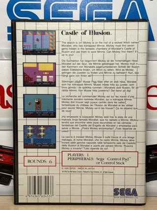 Castle of Illusion SEGA Master System