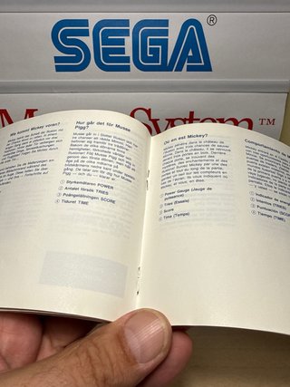 Castle of Illusion SEGA Master System