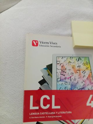 LCL 4, Lengua castellana y literatura, Educació...