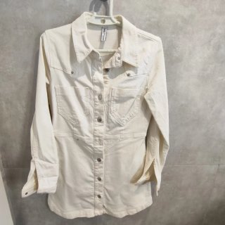 Vestido corto Zara blanco