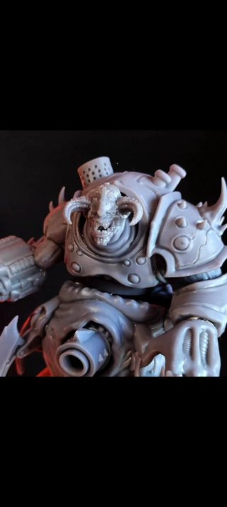 Defiler Nurgle Proxy 40k resina