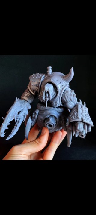 Defiler Nurgle Proxy 40k resina