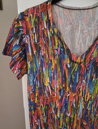 Vestito estivo brasiliano colorato taglia 44
